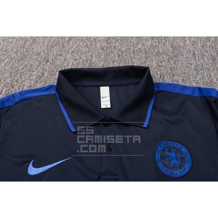 Camiseta Polo del Chelsea 20/21 Azul Oscuro - Haga un click en la imagen para cerrar